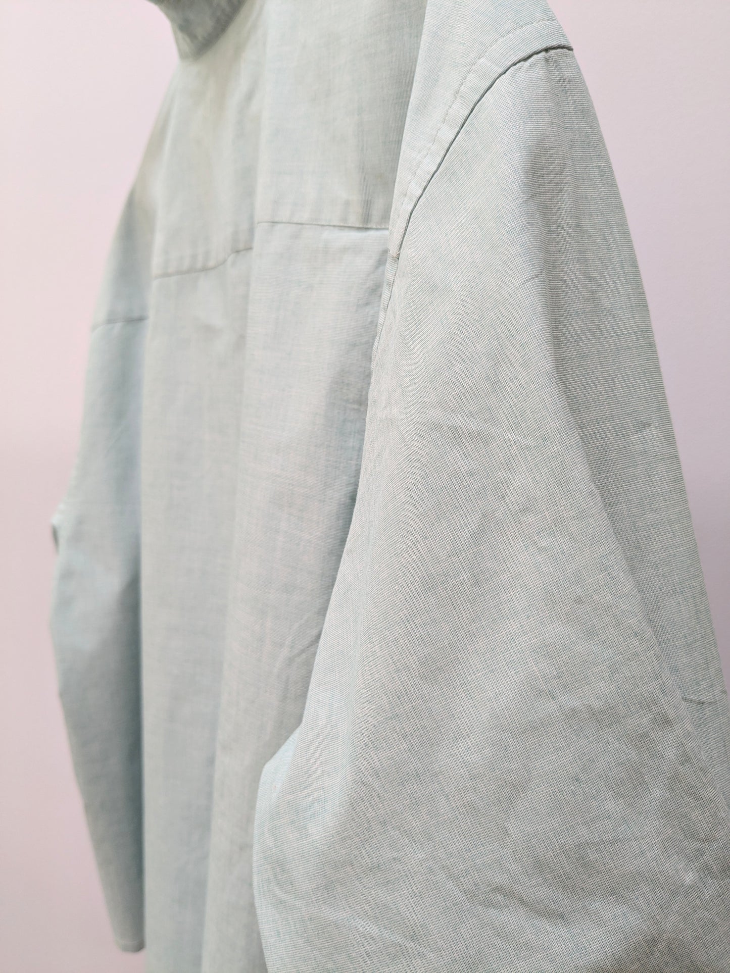 Rüschenbluse | Mint | Unikat