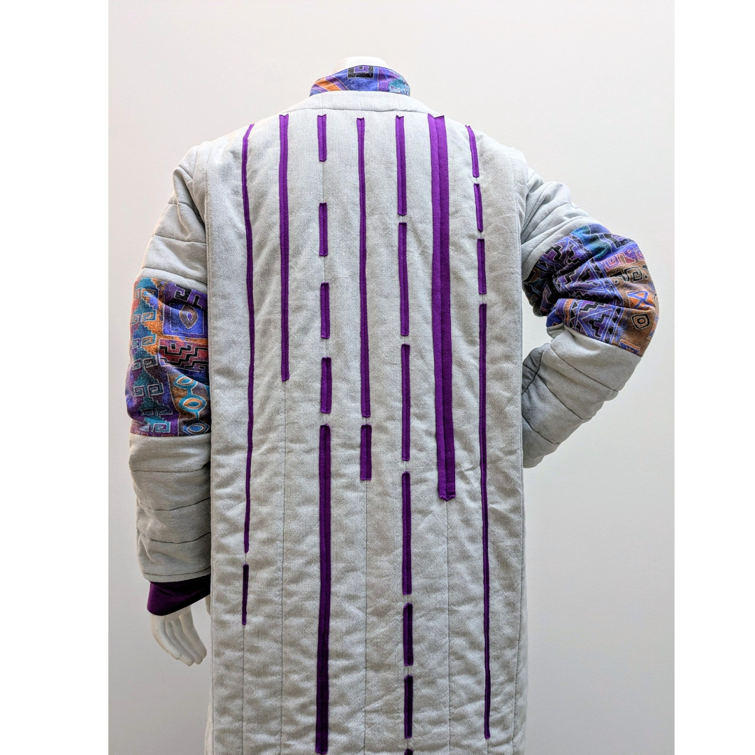 Steppmantel Ethno Streifen | Onesize