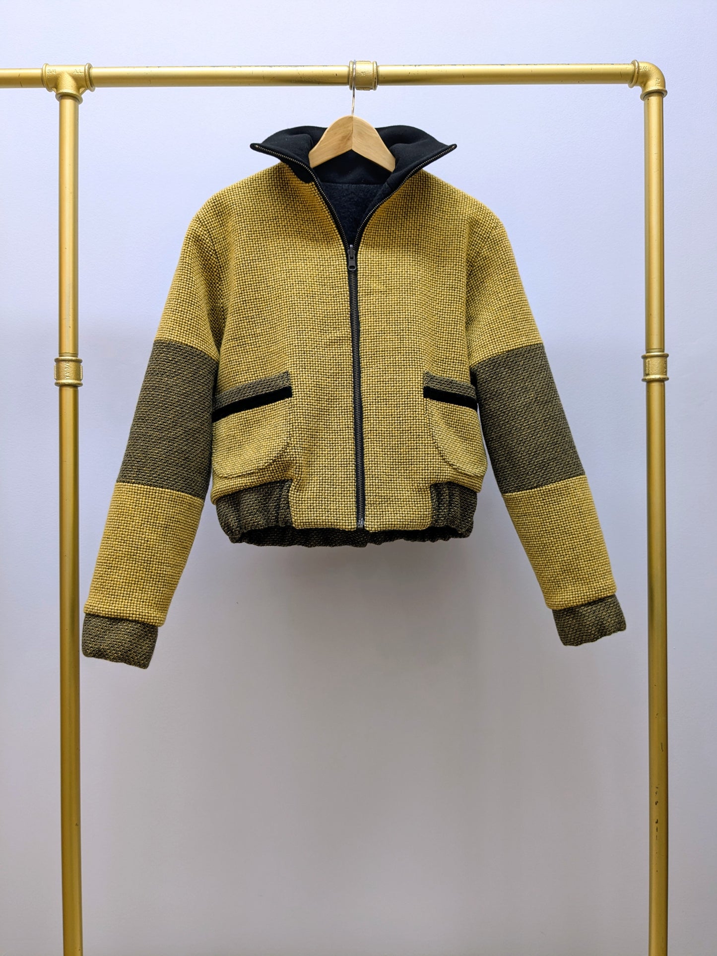 Wendeblouson Wollfleece | Polsterstoff