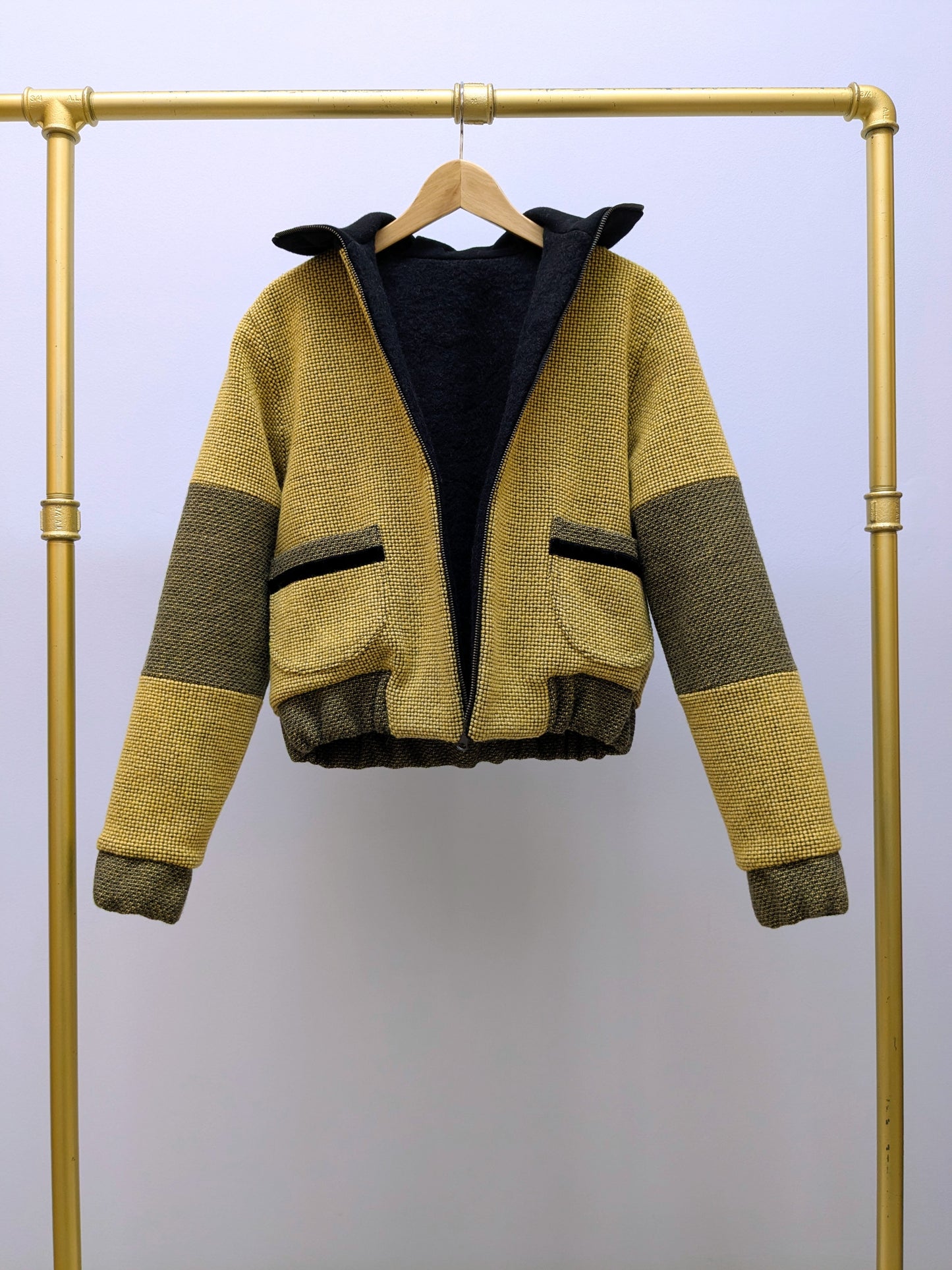 Wendeblouson Wollfleece | Polsterstoff