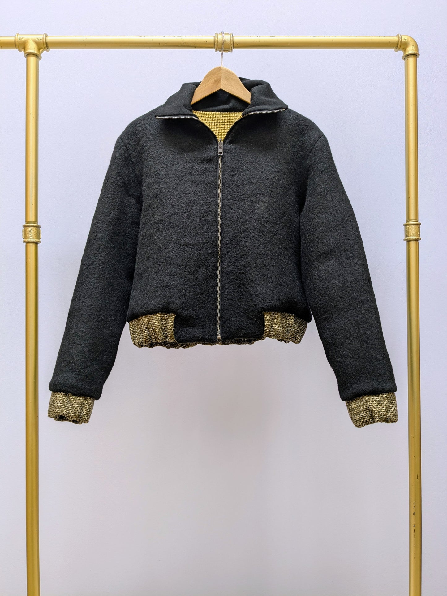 Wendeblouson Wollfleece | Polsterstoff