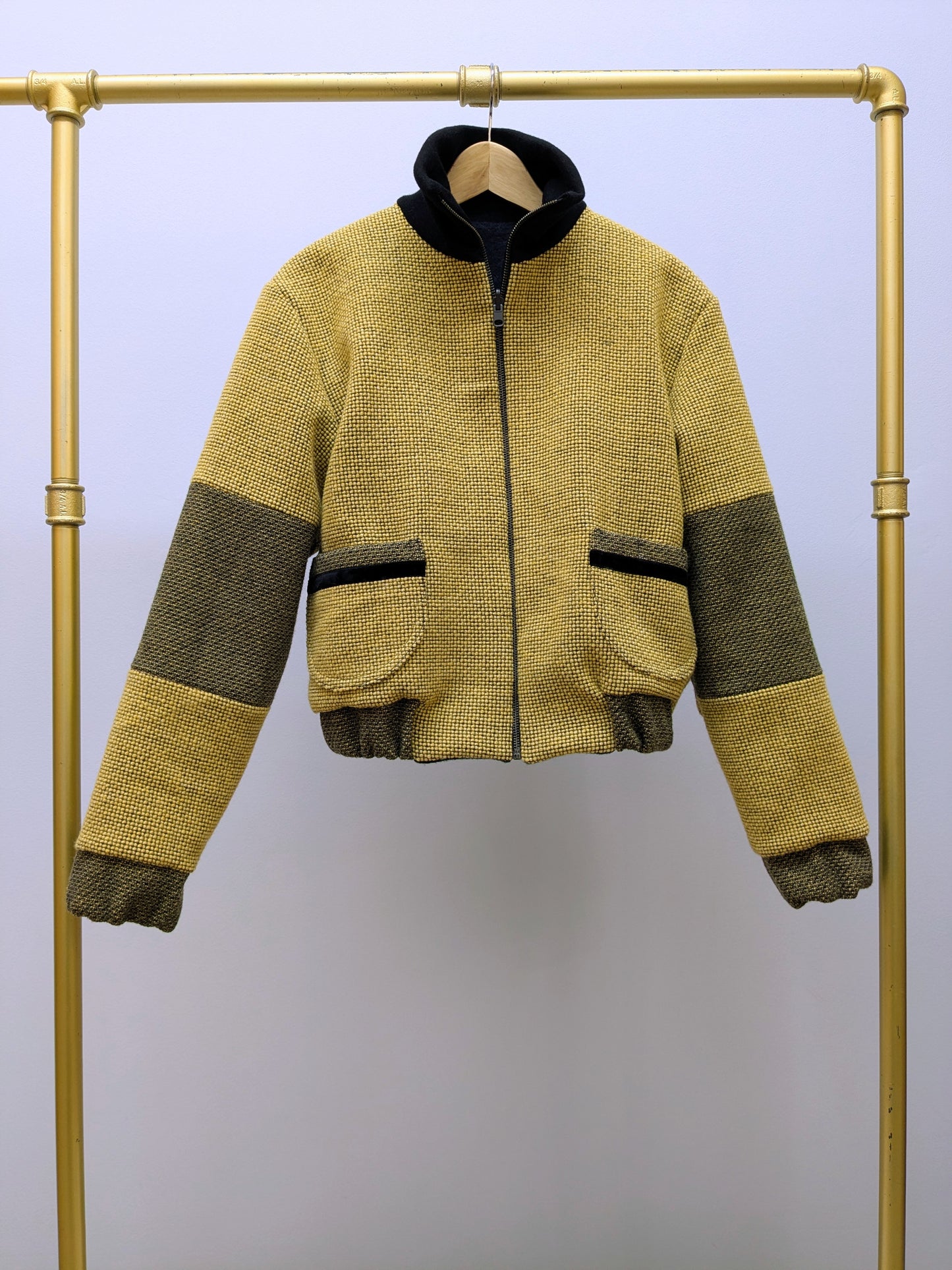 Wendeblouson Wollfleece | Polsterstoff