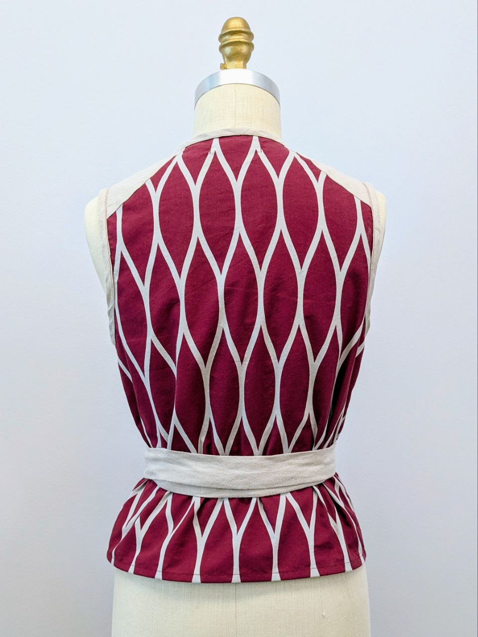 Wrap blouse diamond | Unique | Size ML